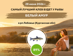 Замечательный клев на 28 июня 2026 года