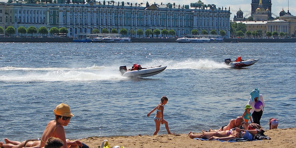 Пляжи санкт петербурга фото