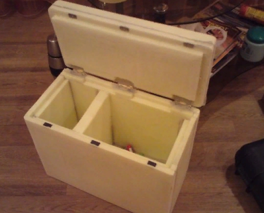Ящик для зимней рыбалки своими руками - выбор материала, конструкции и изготовление