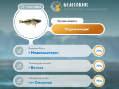 Где 11 сентября 2025 года лучше всего клюет рыба 