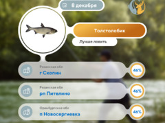 Где 8 декабря 2025 года лучше всего клюет рыба 