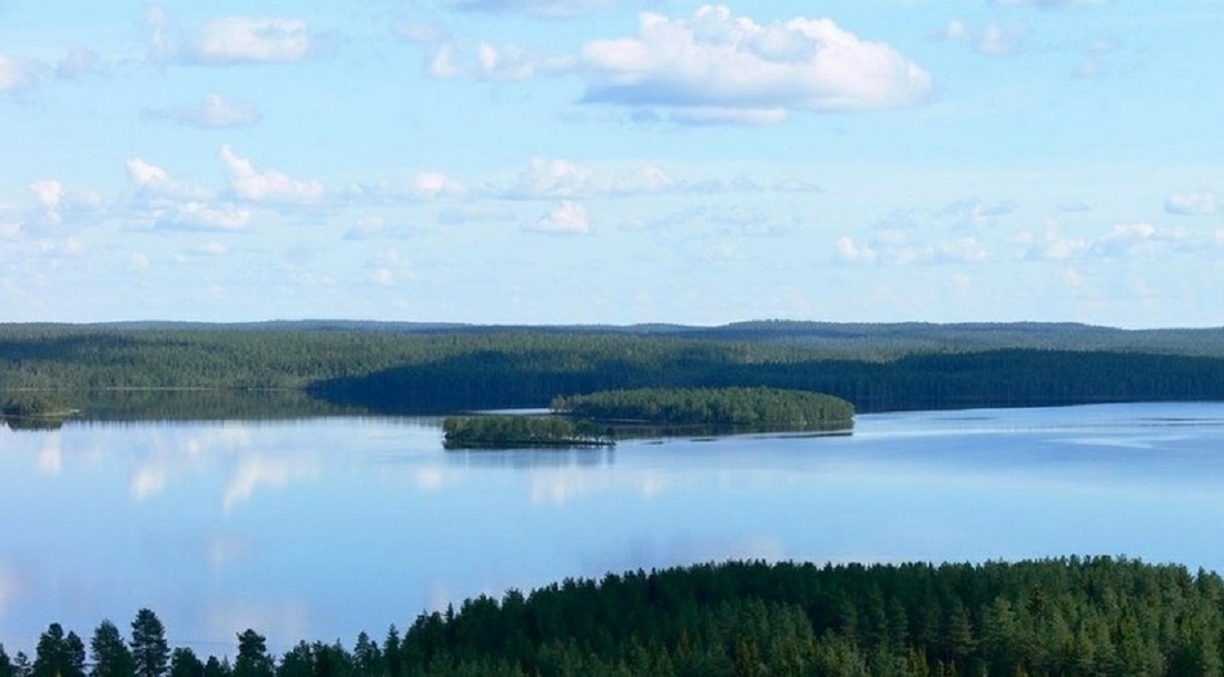 Костомукшский заповедник озеро Каменное