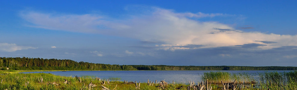 Озеро Большая Акуля ( Челябинская область )