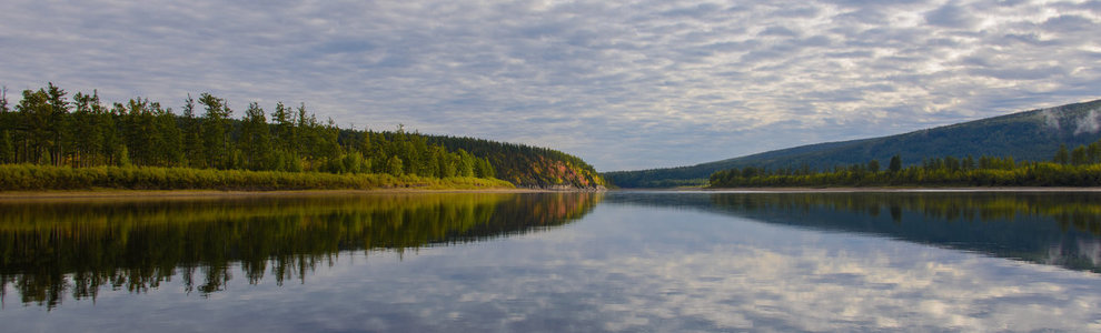 Река Олёкма (Забайкальский край, Амурская область)