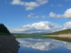 Река Олёкма (Забайкальский край, Амурская область)
