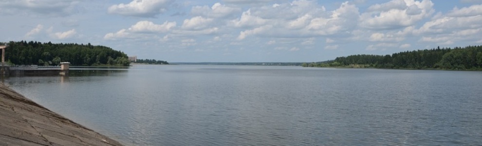 Рыбалка на Рузском водохранилище, в Рузском районе Подмосковья